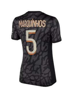 Ženski Nogometna dresi replika Paris Saint-Germain Marquinhos #5 Tretji 2023-24 Kratek rokav